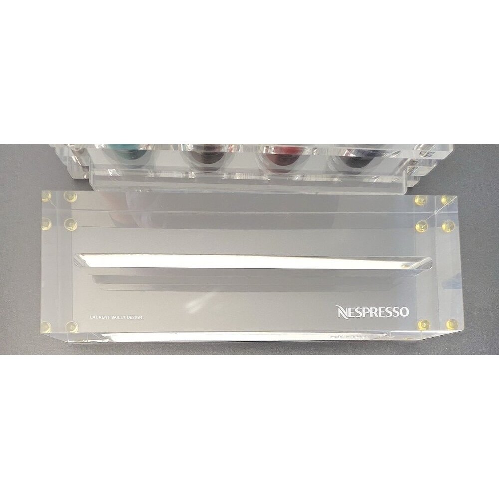 NESPRESSO Versilo Capsule Dispenser Lucite Holds 40 Coffee Capsules Vertical - Picture 6 of 8